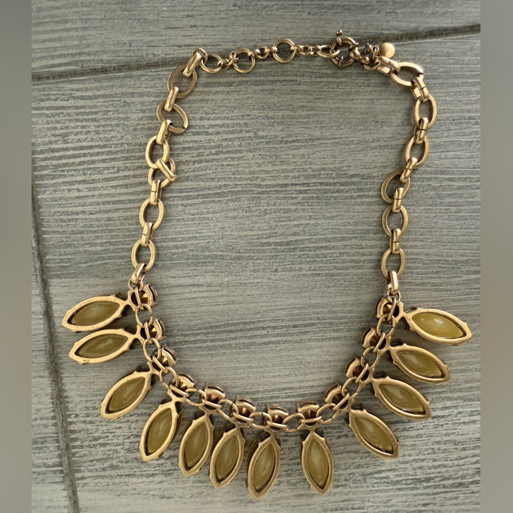 J.Crew Rhinestone Statement Necklace - Picture 2 of 5
